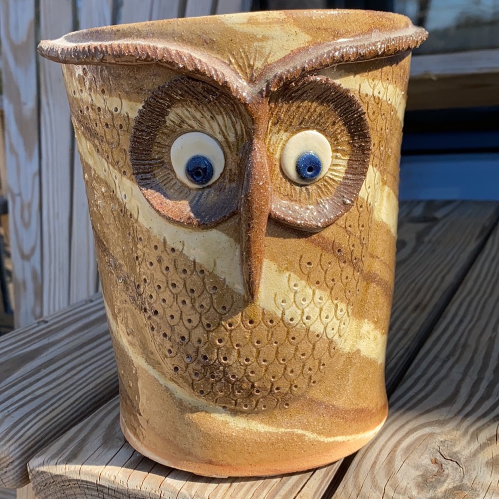 COPY - now available, Mike Ledford artistic pottery from North Carolina
